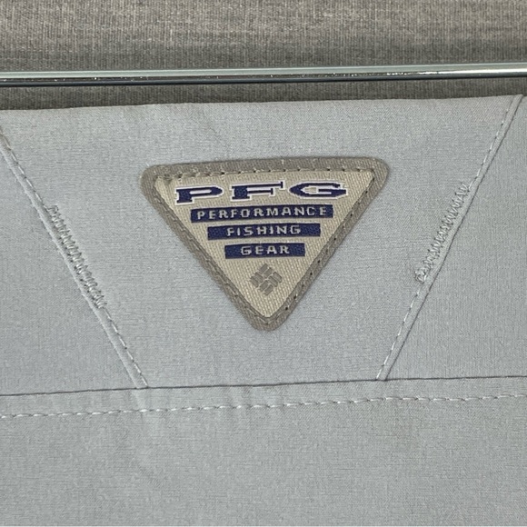 Columbia PFG Joggers Sz Medium Lightweight Pale Blue Pants - Picture 5 of 12